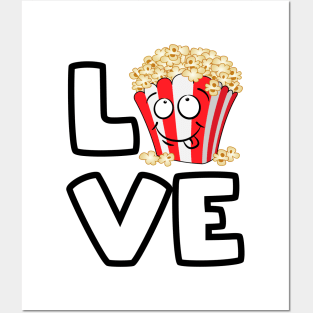 Love Popcorn Posters and Art